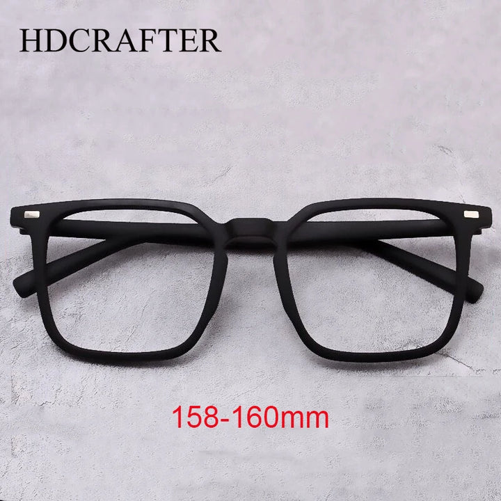 Hdcrafter Unisex Full Rim Big Square Tr 90 Eyeglasses 69999