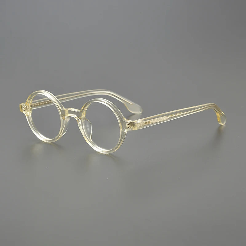 Nobler Unisex Full Rim Small Round Acetate Eyeglasses 4245 Full Rim Nobler C5