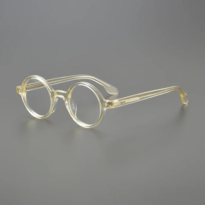 Nobler Unisex Full Rim Small Round Acetate Eyeglasses 4245 Full Rim Nobler C5