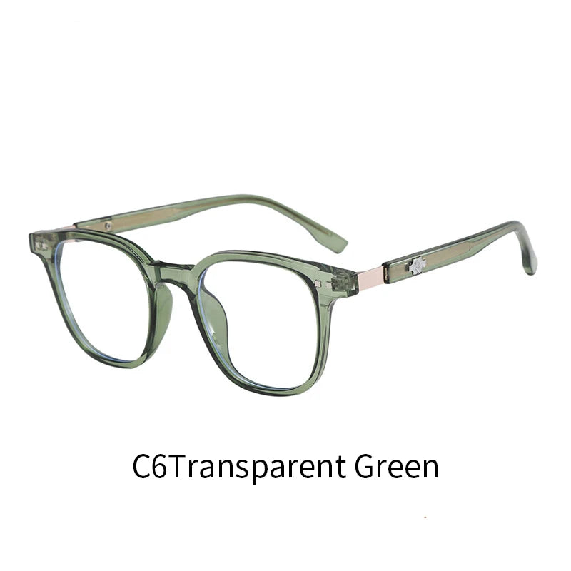 Xbora Unisex Full Rim Oval Square Tr 90 Eyeglasses 503555