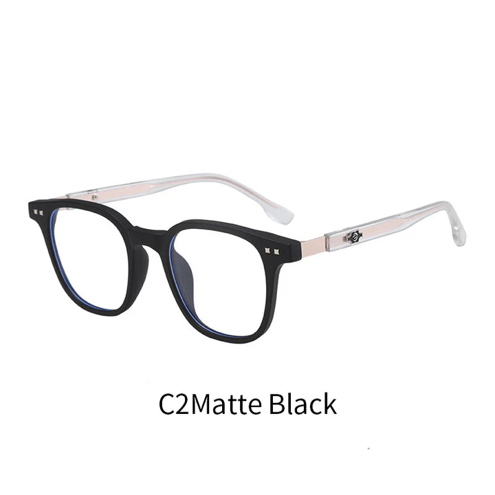 Xbora Unisex Full Rim Oval Square Tr 90 Eyeglasses 503555