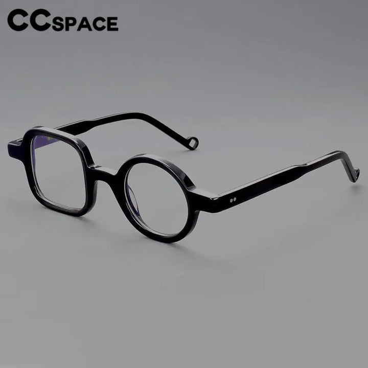 CCspace Women's Full Rim Irregular Acetate Hyperopic Reading Glasses R49307 Reading Glasses CCspace