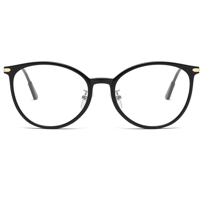 Reven Jate Unisex Full Rim Square Cat Eye Tr 90 Eyeglasses 81296 Full Rim Reven Jate