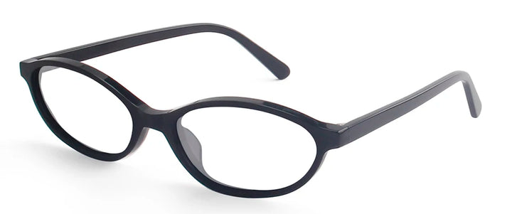Esnbie Unisex Full Rim Oval Rectangle Acetate Eyeglasses 424078