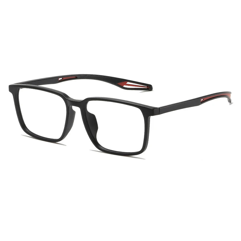 Vicky Men's Full Rim Square Tr 90 Titanium Sport Reading Glasses 41117 Reading Glasses Vicky Prescription custom KY-1117-C2