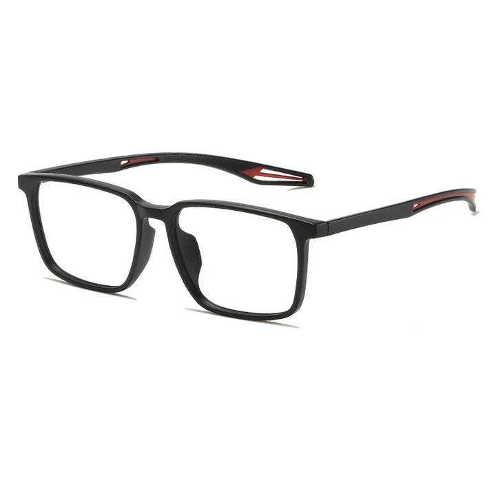 Vicky Men's Full Rim Square Tr 90 Titanium Sport Reading Glasses 41117 Reading Glasses Vicky Prescription custom KY-1117-C2