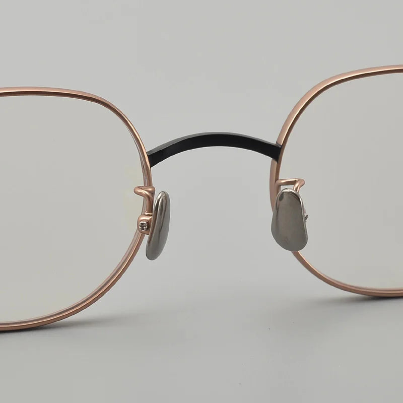 Muzz Unisex Full Rim Square Titanium Eyeglasses Mu1001 Full Rim Muzz