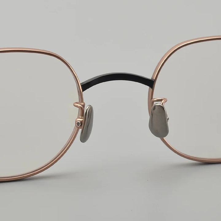 Muzz Unisex Full Rim Square Titanium Eyeglasses Mu1001 Full Rim Muzz