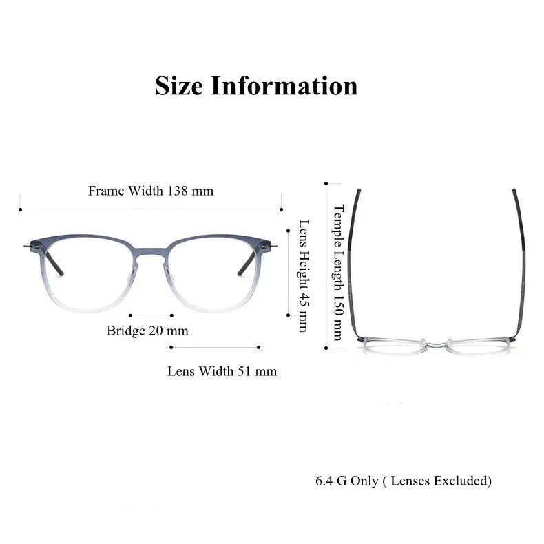 Chashma Ochki Women's Full Rim Square Nylon Titanium Eyeglasses 316549