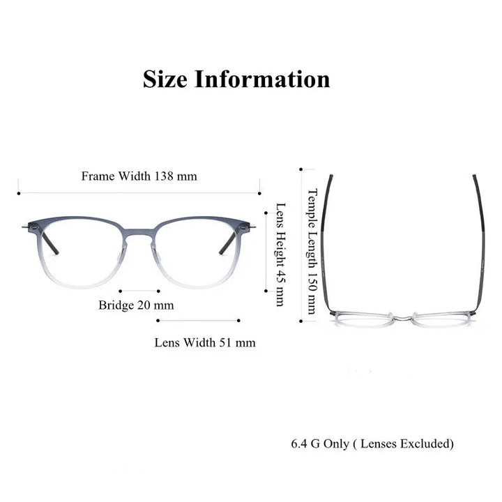 Chashma Ochki Women's Full Rim Square Nylon Titanium Eyeglasses 316549