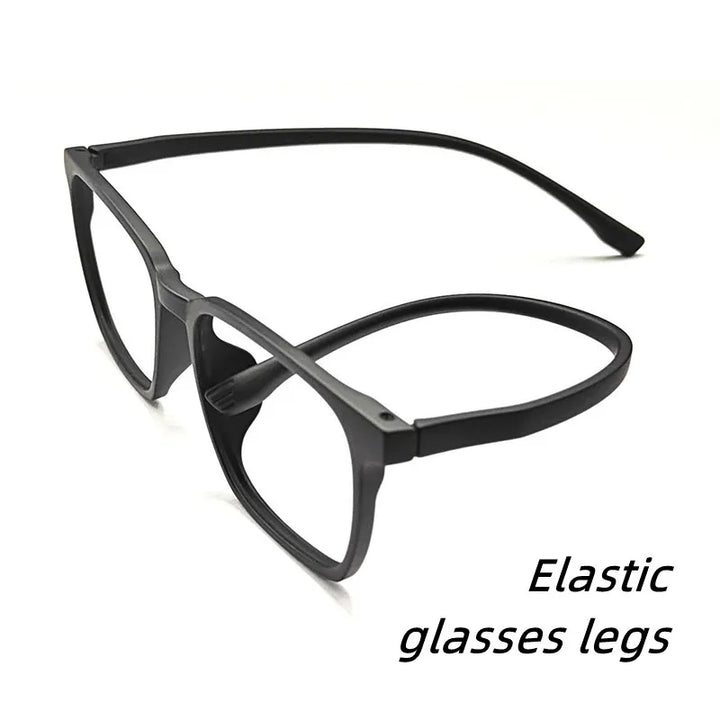 Kocolior Unisex Full Rim Square Tr 90 Acetate Hyperopic Reading Glasses 7120 Reading Glasses Kocolior