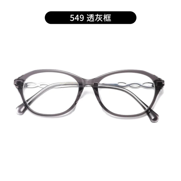 Nobler Unisex Full Rim Oval Square Tr 90 Titanium Eyeglasses 422549