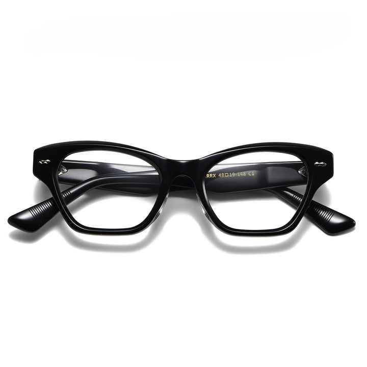 Hewei Unisex Full Rim Square Acetate Eyeglasses 59150