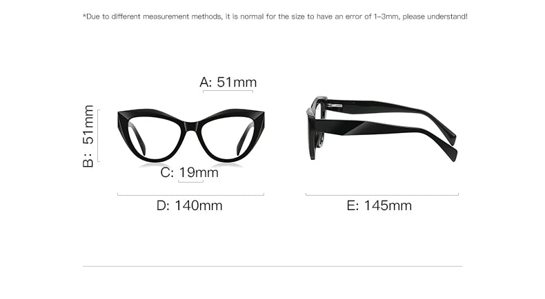 Vicky Unisex Full Rim Tr 90 Titanium Butterfly Reading Glasses 2166 Reading Glasses Vicky