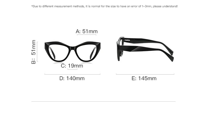 Vicky Unisex Full Rim Tr 90 Titanium Butterfly Reading Glasses 2166 Reading Glasses Vicky