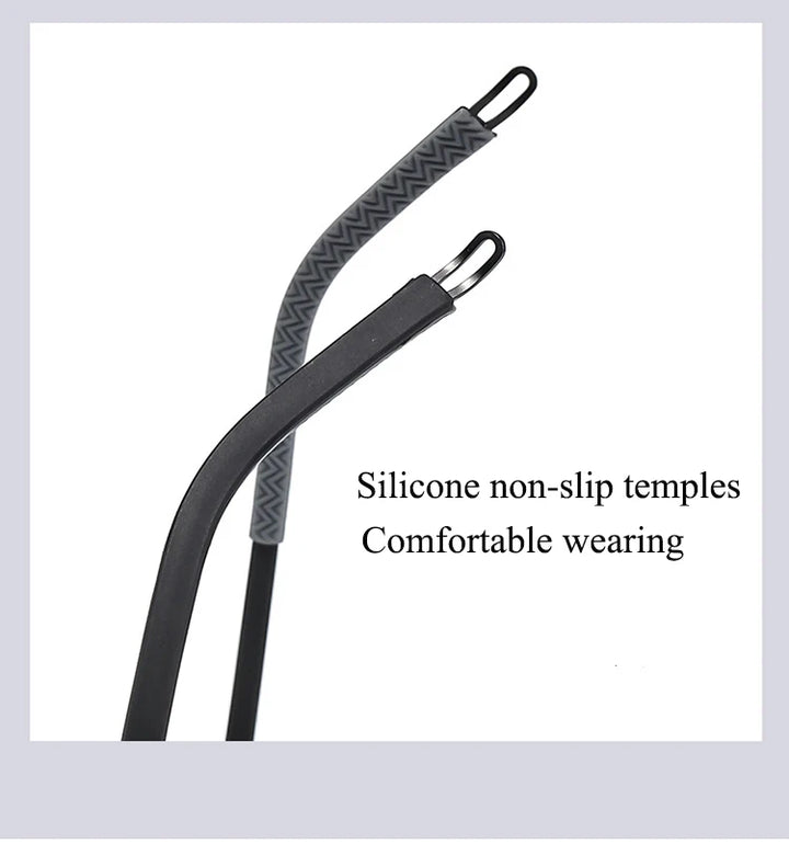 Bclear Unisex Full Rim Square Titanium Eyeglasses A113 Full Rim Bclear