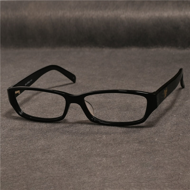Cubojue Unisex Full Rim Square Tr 90 Titanium Myopic Reading Glasses Reading Glasses Cubojue