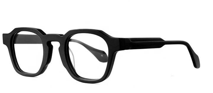 Esnbie Unisex Full Rim Polygon Round Acetate Eyeglasses 696153