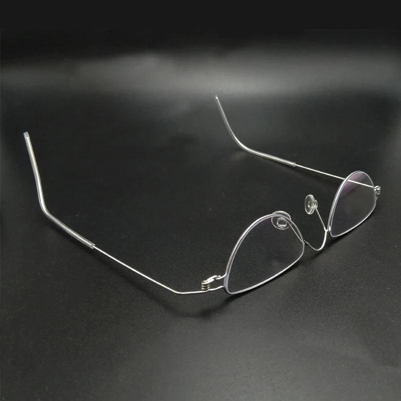 Yujo Unisex Full Rim Flat Top Triangle Hyperopic Reading Glasses 4520r Reading Glasses Yujo