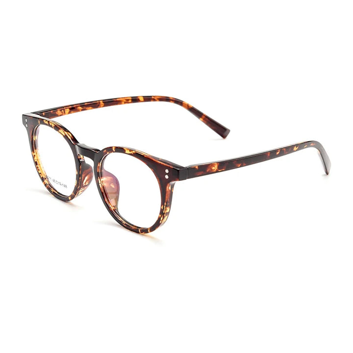 Xbora Women's Full Rim Round Acetate Eyeglasses 21160