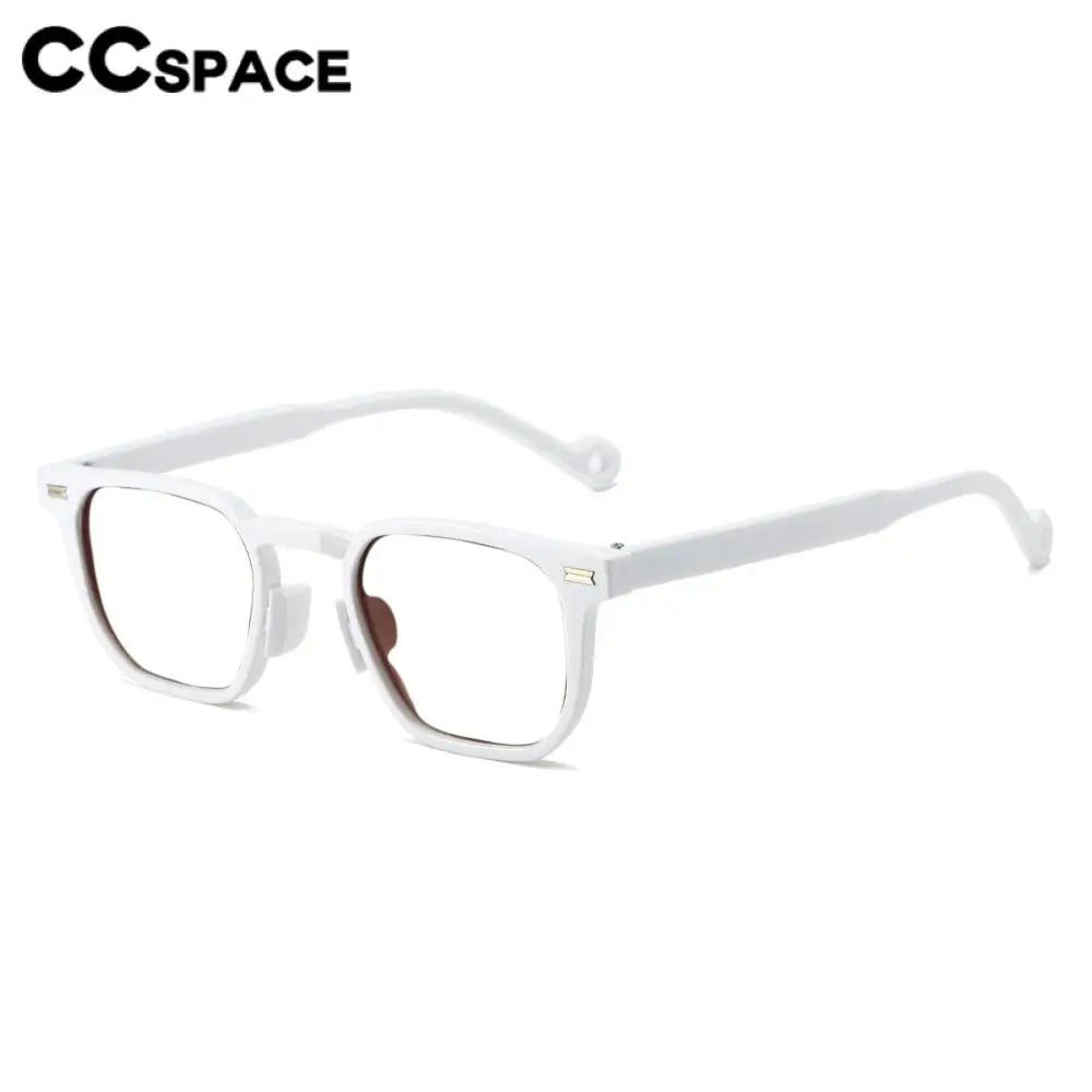CCspace Unisex Full Rim Square Polycarbonate Reading Glasses R57195 Reading Glasses CCspace