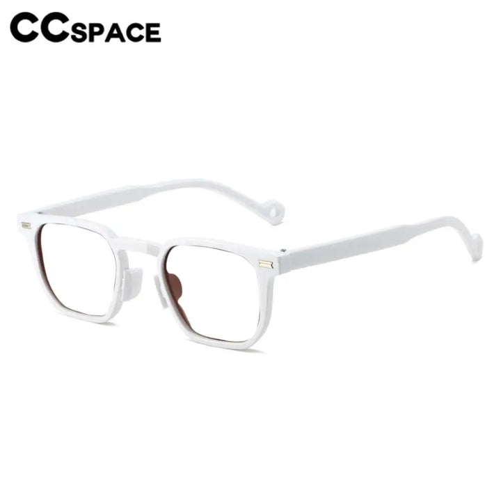 CCspace Unisex Full Rim Square Polycarbonate Reading Glasses R57195 Reading Glasses CCspace