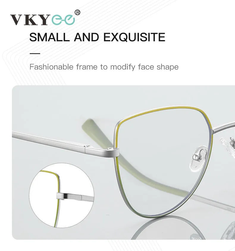 Vicky Unisex Full Rim Large Cat Eye Tr 90 Titanium Reading Glasses 3081 Reading Glasses Vicky