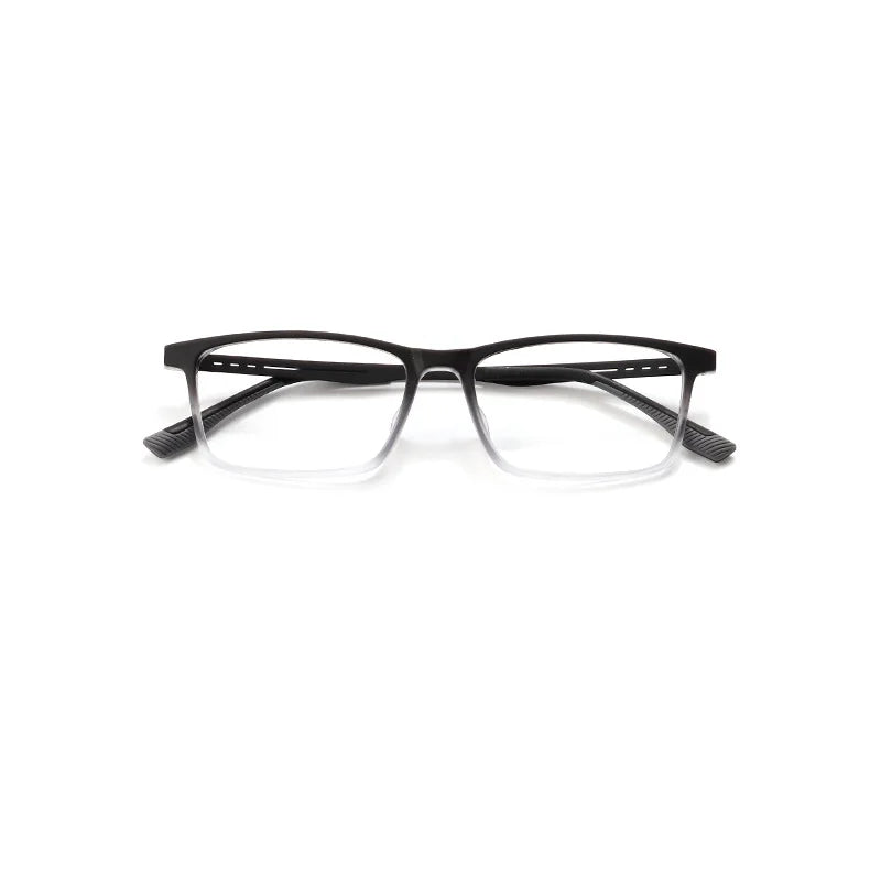Xbora Unisex Full Rim Square Tr 90 Titanium Eyeglasses 2008