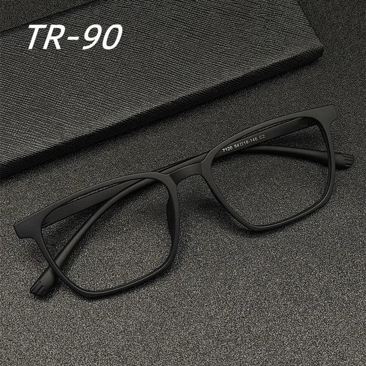 Kocolior Unisex Full Rim Square Tr 90 Acetate Hyperopic Reading Glasses 7120 Reading Glasses Kocolior