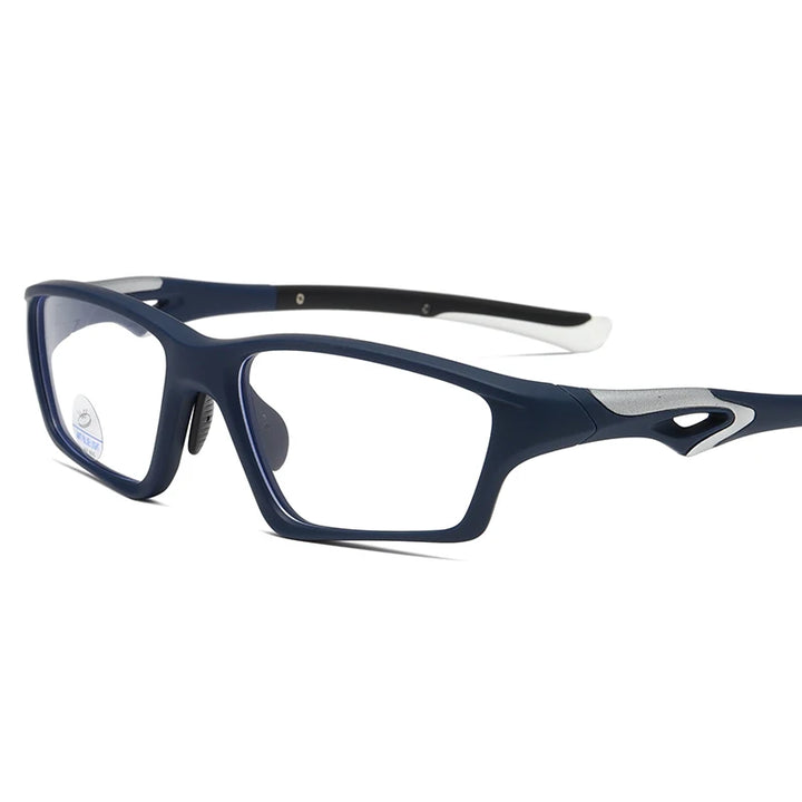 Reven Jate Men's Full Rim Rectangle Plastic Eyeglasses 81278 Full Rim Reven Jate C5  