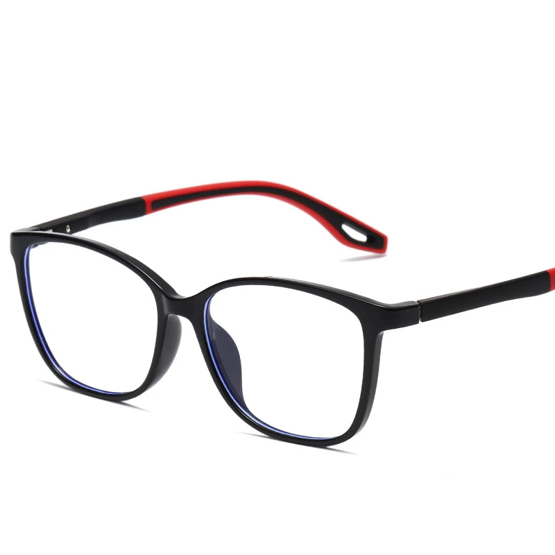 Reven Jate  Unisex Full Rim Square Plastic Eyeglasses 81312 Full Rim Reven Jate C1