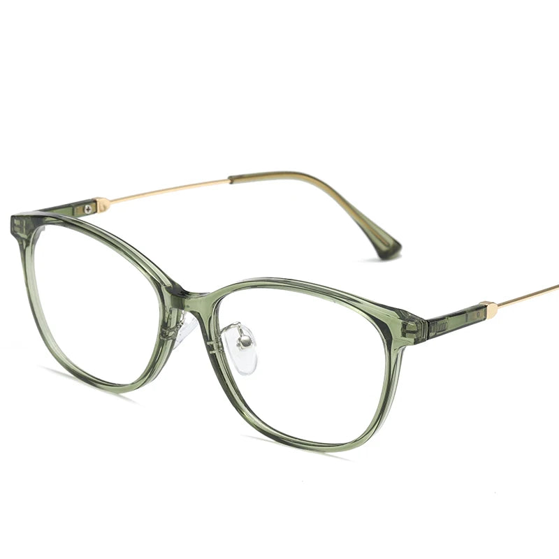 Reven Jate Unisex Full Rim Round Plastic Eyeglasses 81290 Full Rim Reven Jate C6