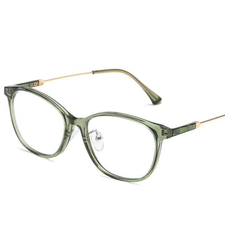 Reven Jate Unisex Full Rim Round Plastic Eyeglasses 81290 Full Rim Reven Jate C6