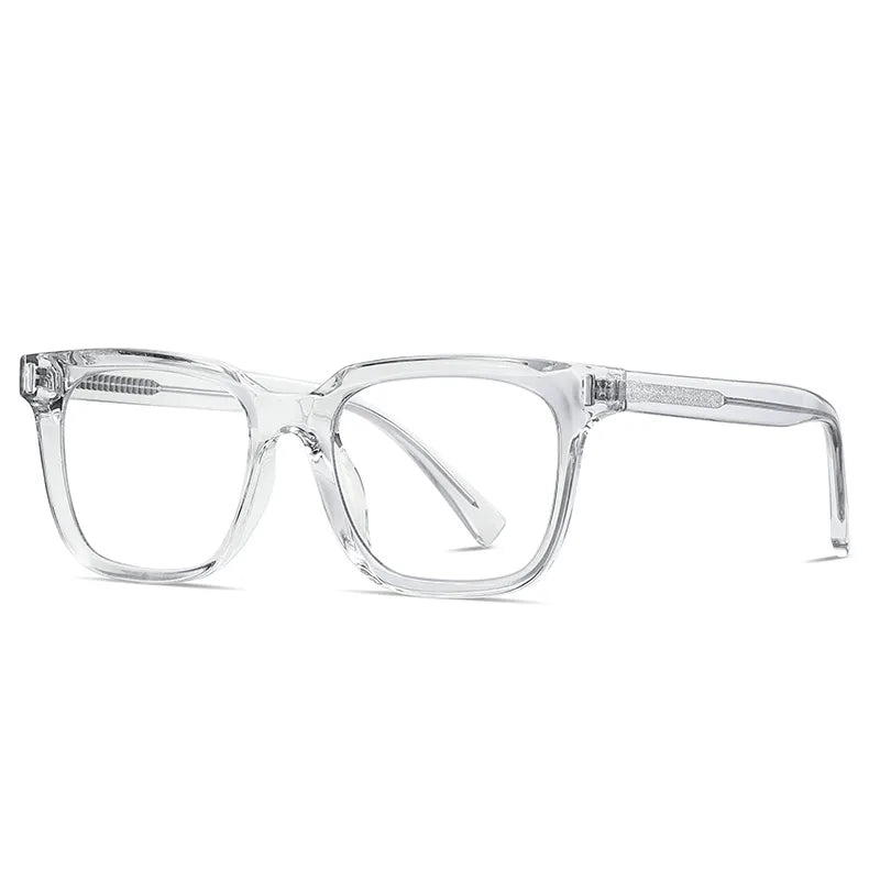Vicky Unisex Full Rim Square Stainless Steel Acetate Reading Glasses 2091 Reading Glasses Vicky PFD2091-C2 0
