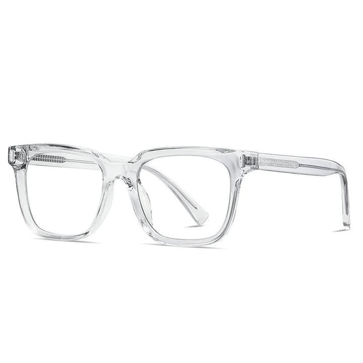 Vicky Unisex Full Rim Square Stainless Steel Acetate Reading Glasses 2091 Reading Glasses Vicky PFD2091-C2 0