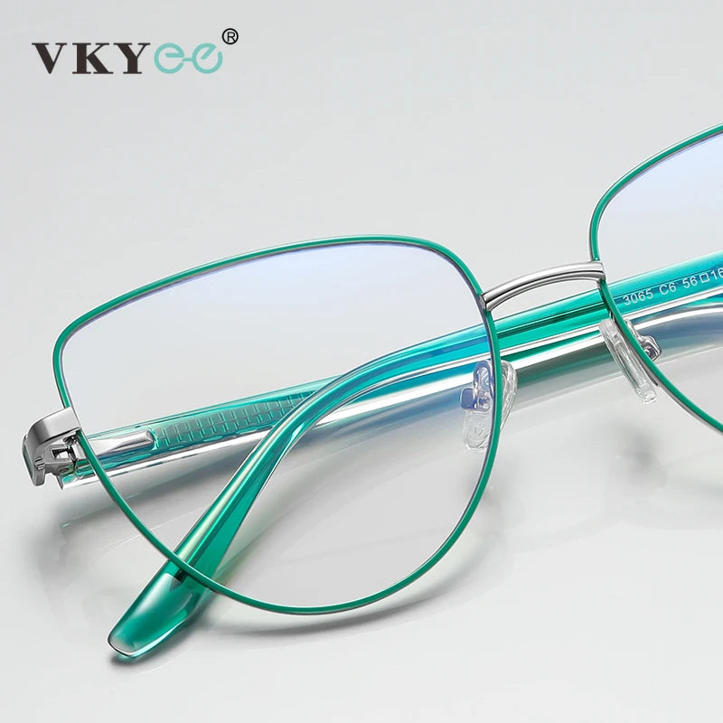 Vicky Unisex Full Rim Alloy Cat Eye Reading Glasses 3065 Reading Glasses Vicky