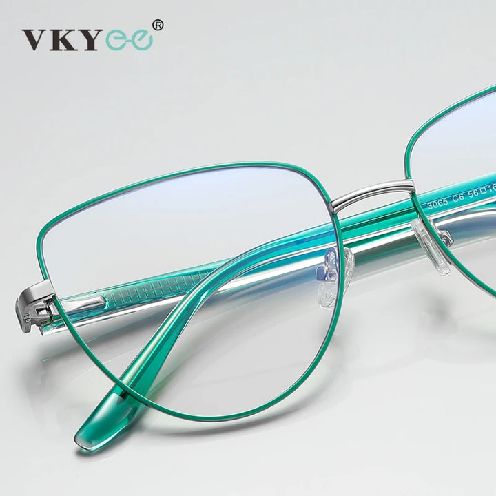 Vicky Unisex Full Rim Alloy Cat Eye Reading Glasses 3065 Reading Glasses Vicky