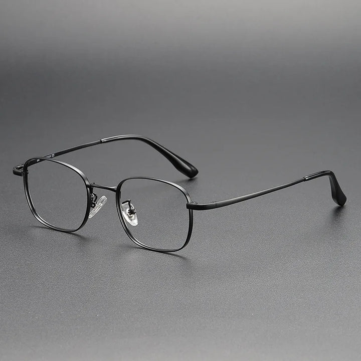 Yimaruili Women's Full Rim Polygon Square Titanium Eyeglasses 124210