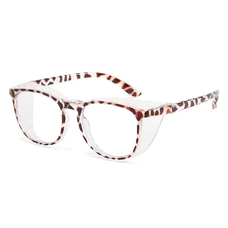 Vicky Women's Full Rim Square Tr 90 Polycarbonate Safety Goggles 44103 Reading Glasses Vicky non-prescription 103-C1
