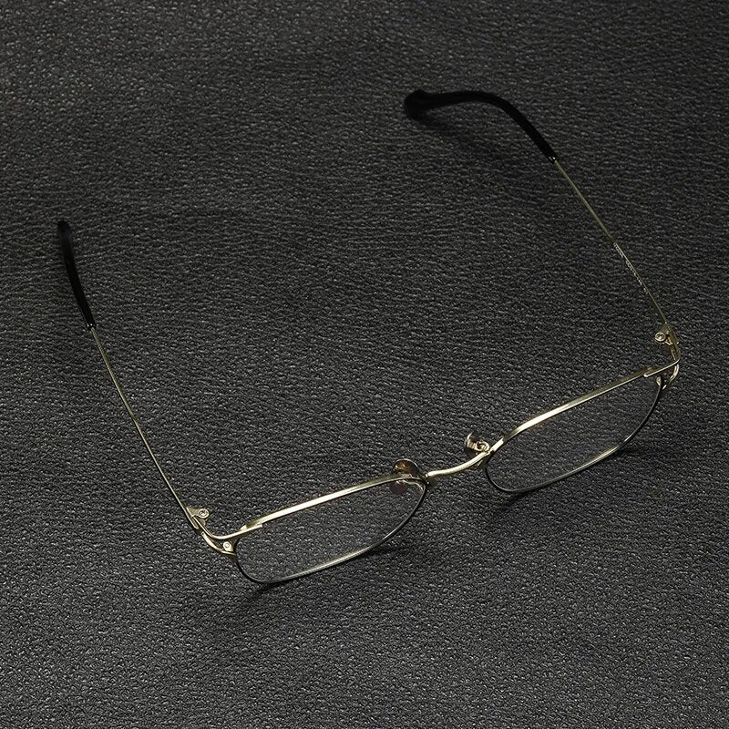 Gatenac Unisex Full Rim Square Titanium Eyeglasses Gxyj1138 Full Rim Gatenac