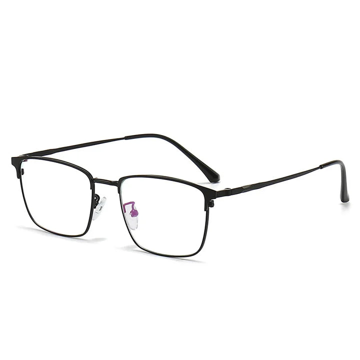 Gmei Women's Full Rim Square Titanium-Alloy Eyeglasses 53125