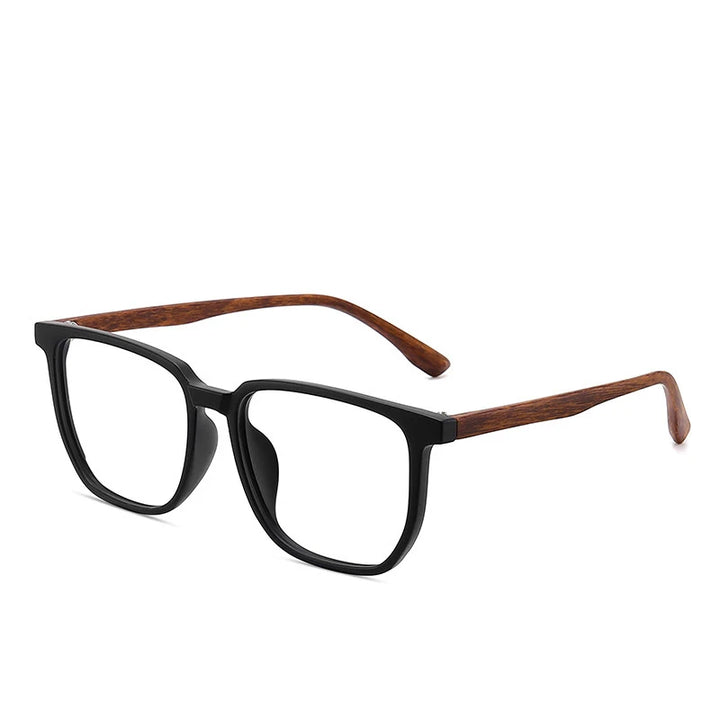Xbora Unisex Full Rim Square Tr 90 Eyeglasses 75233