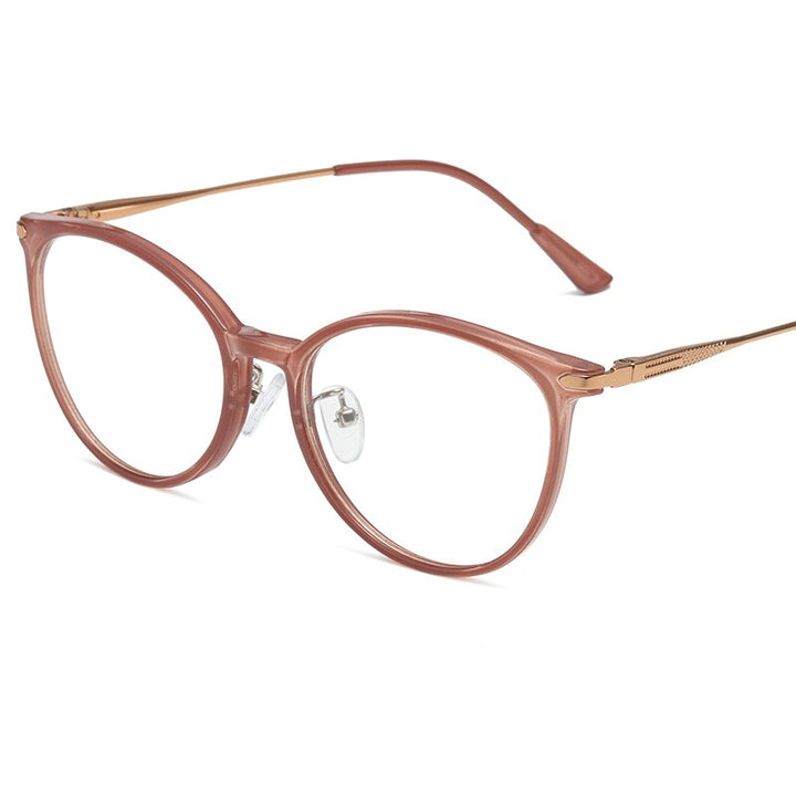 Reven Jate Unisex Full Rim Square Cat Eye Tr 90 Eyeglasses 81296 Full Rim Reven Jate C5