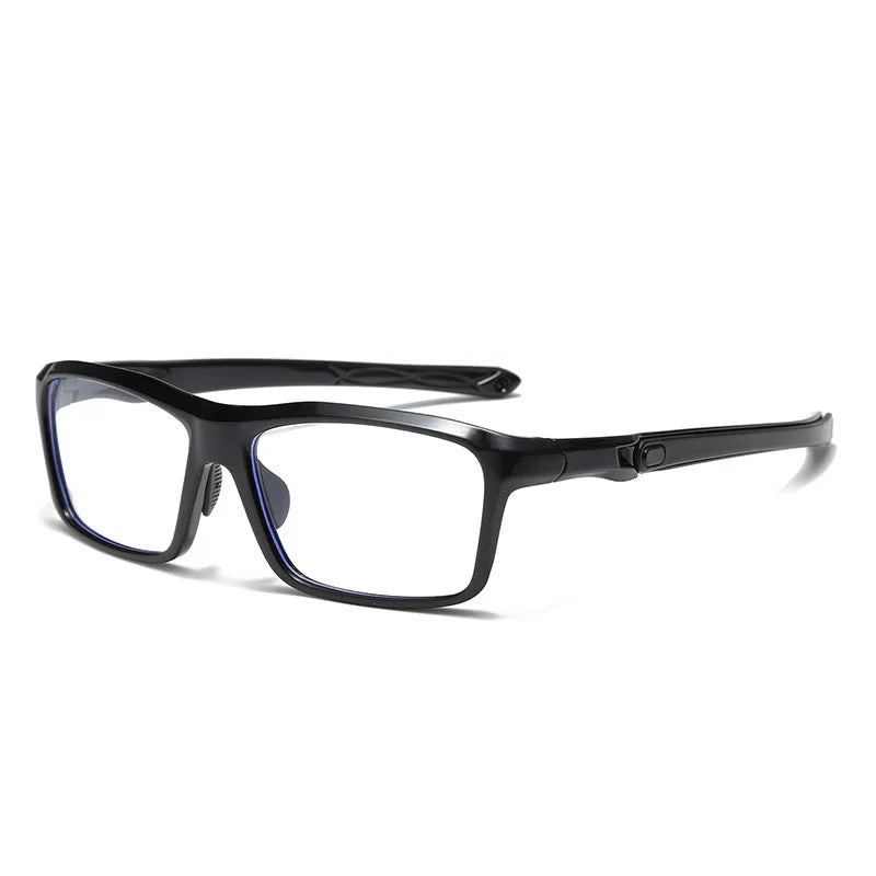 Hdcrafter Unisex Full Rim Square Tr 90 Titanium Sport Eyeglasses 81282