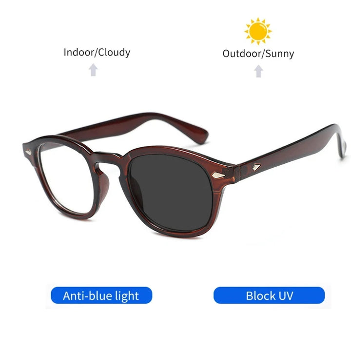 Kocolior Unisex Full Rim Oval Acetate Hyperopic Reading Glasses 3019 Reading Glasses Kocolior