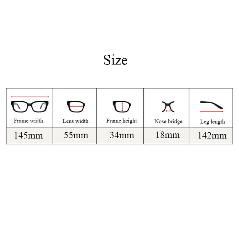 Bclear Men's Semi Rim Square Titanium Eyeglasses 59910