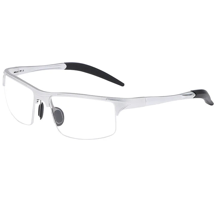 Yimaruili Women's Semi Rim Square Aluminum Sport Eyeglasses 81772