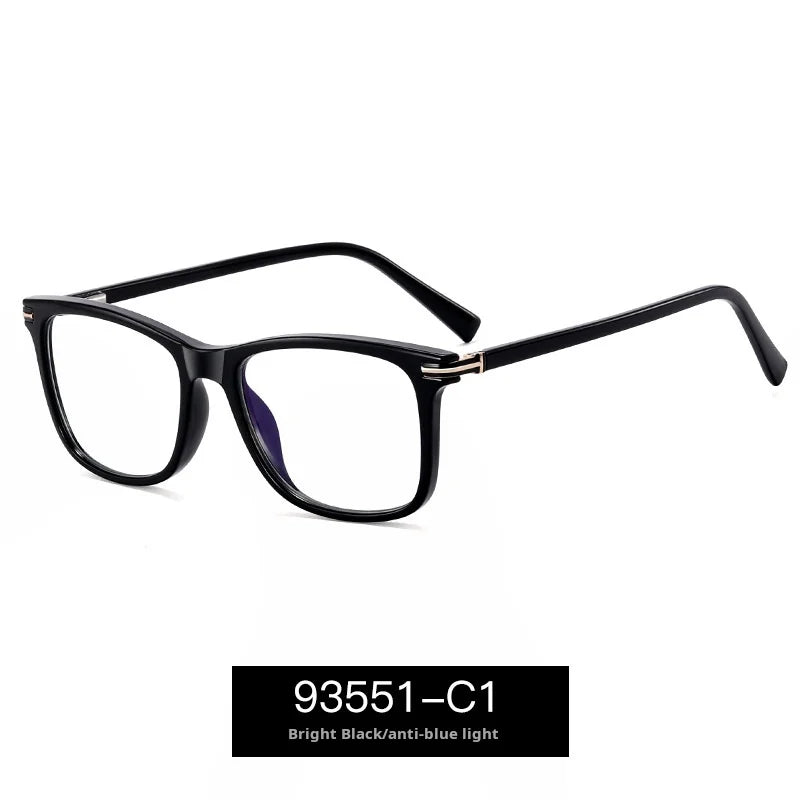 Momoja Women's Full Rim Square Tr 90 Alloy Eyeglasses 93551