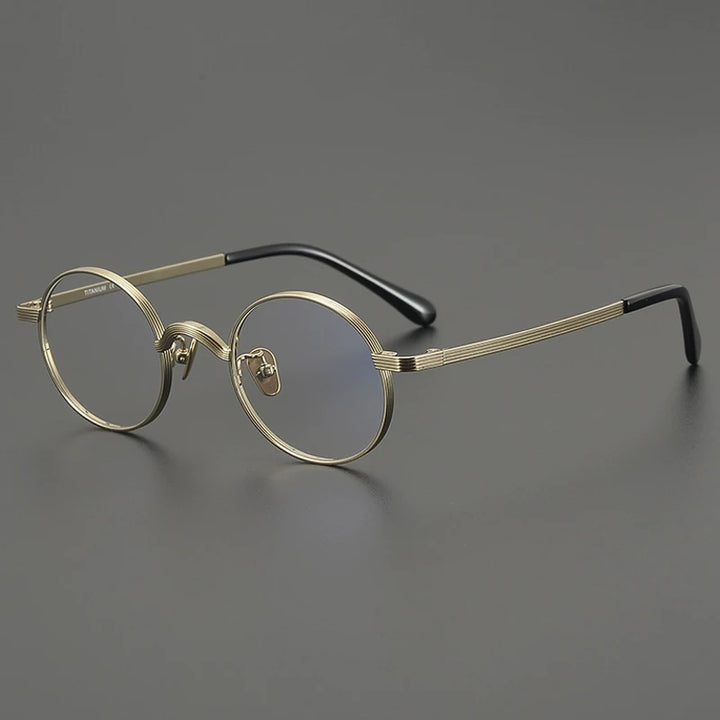 Gatenac Women's Full Rim Oval Square Titanium Eyeglasses Gxyj2116