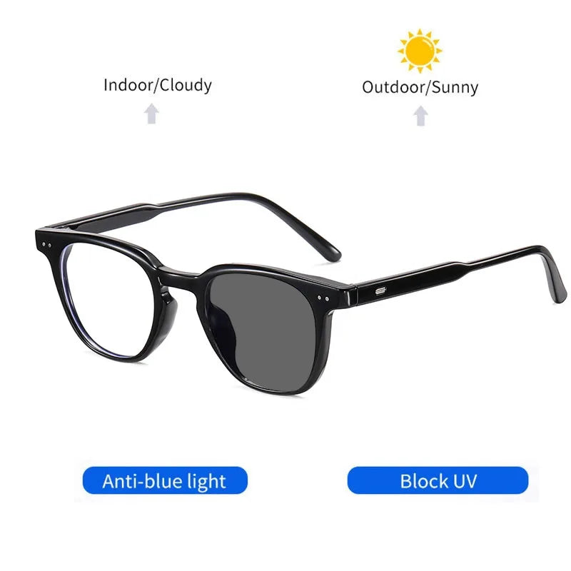 Kocolior Unisex Full Rim Square Tr 90 Acetate Hyperopic Reading Glasses 20221 Reading Glasses Kocolior
